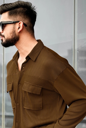 stripe-textured-brown-full-sleeve-shirt-s-brown