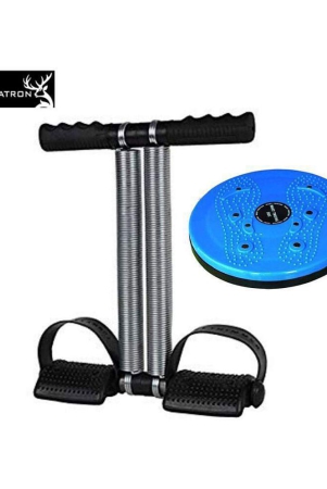 signatron-tummy-trimmer-twister-combo-abs-exercise-fitness-equipment-home-gym-for-men-and-women-blue