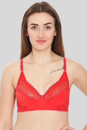 ilraso-pack-of-1-lace-non-padded-womens-t-shirt-bra-red-none