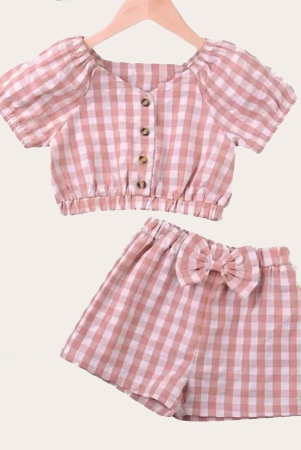 baby-girls-casual-top-shorts-5-6-years-pink