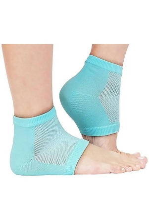 0343 Heel Pain Relief Silicone Gel Heel Socks (Multicolor)