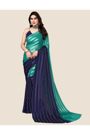 anand-sarees-satin-striped-saree-without-blouse-piece-green-pack-of-1-green