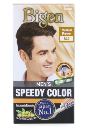 bigen-mens-speedy-105-temporary-hair-color-light-brown-medium-brown-40-g