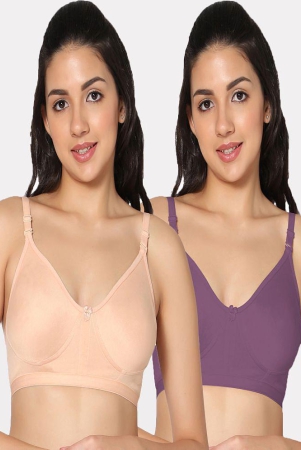 in-care-lingerie-multicolor-cotton-non-padded-womens-everyday-bra-pack-of-2-none