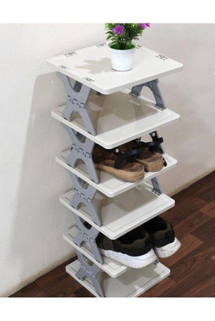 geeo-plastic-more-than-5-tier-shoe-rack-multi-color