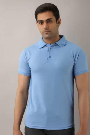 skyrise-turquoise-cotton-blend-slim-fit-mens-polo-t-shirt-pack-of-1-none