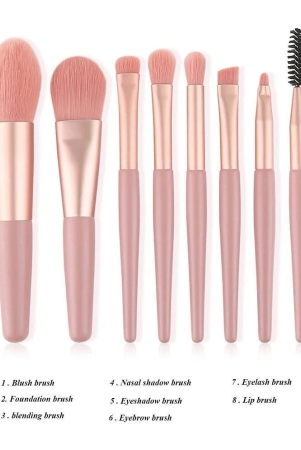 purrpalax purrpalax Synthetic Foundation Brush,Concealer Brush 8 Pcs 10 g