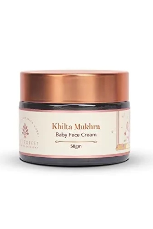 baby-forest-khilta-mukhra-baby-face-cream-50-gm-shea-butter-saffron-almond-oil-derma-safe