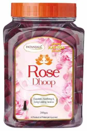 AASTHA ROSE CONE DHOOP - 200 GM