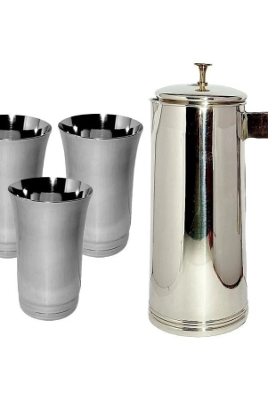 a-h-enterprises-water-jug-with-lid-stainless-steel-jug-and-glass-combo-1800-ml-steel