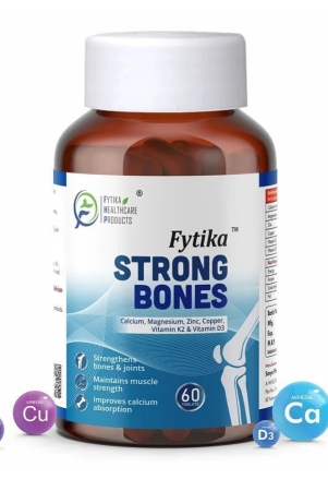 Fytika Strong bones with Calcium and Vitamin D3- 60 Tablets