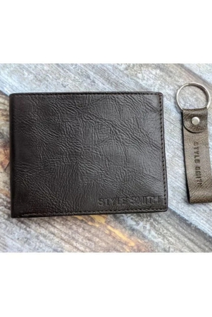 style-smith-pu-brown-casual-regular-wallet