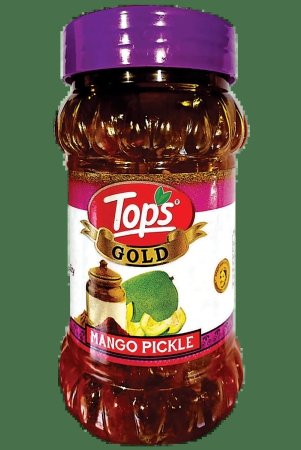 tops-pickle-gold-mango-spicy-condiment-accompaniment-for-meals-375-g-bottle