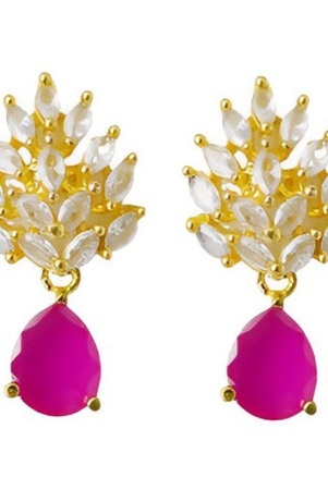 gilher-pink-danglers-earrings-pack-of-1-pink