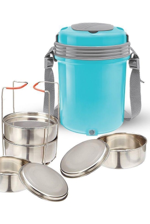 milton-electron-stainless-steel-tiffin-box-set-360ml158mm-set-of-4-blue