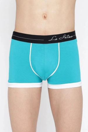 la-intimo-turquoise-cotton-mens-trunks-pack-of-1-none