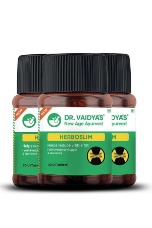 dr-vaidyas-herboslim-tablet-30-capsules-pack-of-3