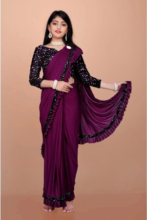 julee-wine-lycra-girls-saree-pack-of-1-none