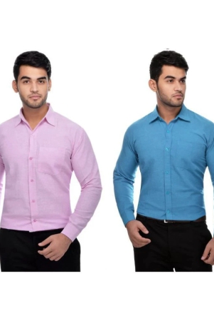 deshbandhu-dbk-cotton-regular-fit-full-sleeves-mens-formal-shirt-multi-pack-of-1-none