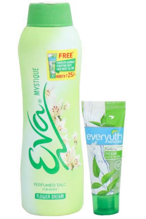 eva-fresh-talc-400gmeveryuth-naturals-purifying-neem-face-wash-50gm