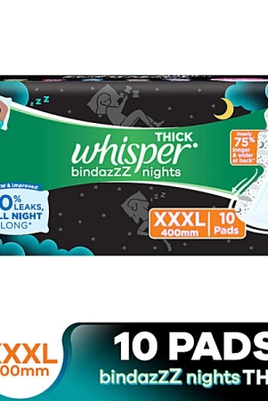 whisper-bindazz-night-xxl-5pads