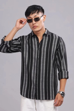 paul-street-100-cotton-slim-fit-striped-full-sleeves-mens-casual-shirt-black-pack-of-1-none