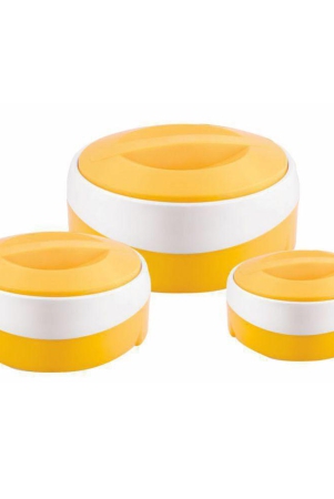 pearlpet-orange-plastic-serve-casserole-set-of-3-100020003000-ml-ml-orange