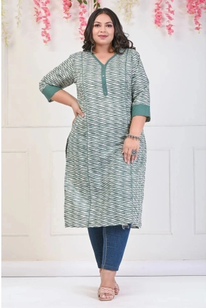 swasti-cotton-printed-straight-womens-kurti-green-pack-of-1-none