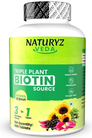 naturyz-veda-triple-plant-natural-biotin-tablets-10000mcg-for-hair-growth-skin-nails-60-tablets