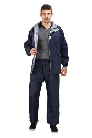 Goodluck Navy Rain Suit - XL