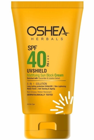 oshea-herbals-spf-40-pa-uv-shield-mattifying-sun-block-cream120grams