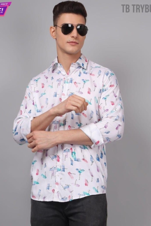Crock Printed Multi Colored Men's Shirt