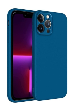 winble-iphone-13-pro-back-cover-case-liquid-silicone-blue