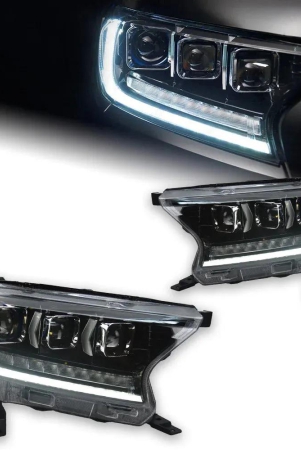 Ford Everest Headlights 2016-2020 Ranger LED Headlight Endeavor Head lamp light DRL LED Beam-Right Hand Drive / Headlight All Led