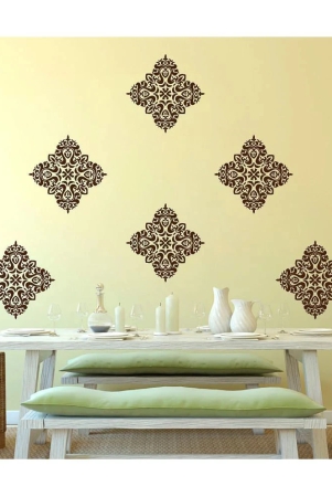 decor-villa-mesmerising-motif-vinyl-brown-wall-stickers