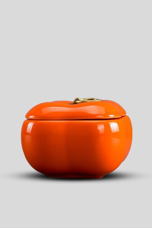 office-ashtray-square-orange-single-gift-box