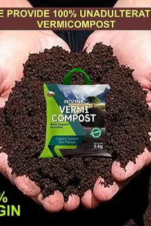 rivine-organic-vermicompost-fertilizer-manure-for-plants-vermi-compost-for-plant-manure-5-kg-pack-of-1