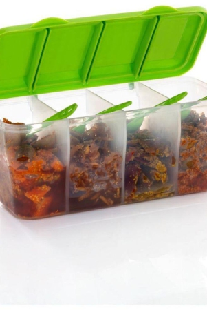 iview-kitchenware-spicemasalafood-pet-green-pickle-container-set-of-1-green