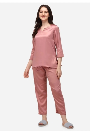 smarty-pants-satin-nightsuit-sets-pink-single-xl