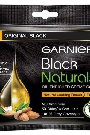 Garnier Black Naturals Original Black 2.0 Colour 20 Ml Plus 20 Gms