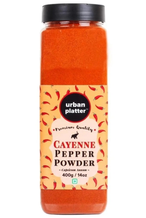 urban-platter-cayenne-pepper-powder-spicy-smoky-pepper-powder-400g