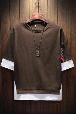 cotton-blend-solid-half-sleeves-t-shirt-m-39