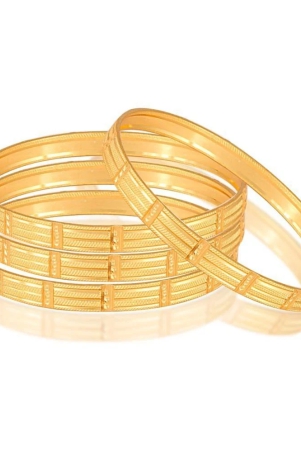 vivastri-gold-bangle-set-pack-of-1-none