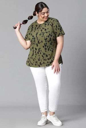 oxolloxo-plus-size-animal-printed-top