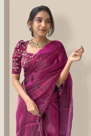 apnisha-organza-solid-saree-with-blouse-piece-pink-pack-of-1-pink