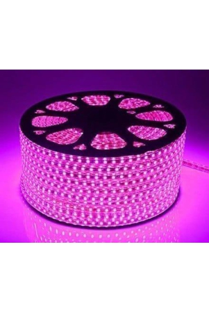 LED Strip Rope Light or Ceiling Light or Decorative Light with Adapter (Pink, 5 Meter).