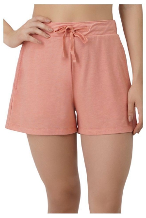 amante-poly-cotton-night-shorts-orange-s