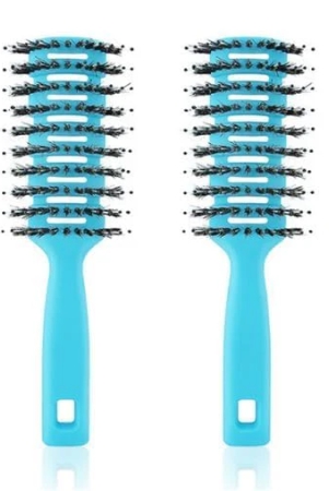 kuber-industries-hair-brush-flexible-bristles-quick-drying-suitable-for-all-hair-types-round-vented-2-piece-blue-kuber-industries-hair-brush-flexible-bristles-quick-drying-suitable-f