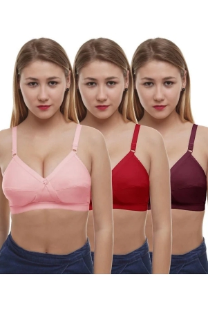 madam-cotton-minimizer-bra-multi-color-38d