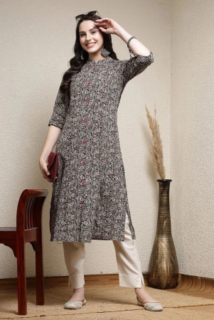 stylum-cotton-printed-a-line-womens-kurti-black-pack-of-1-none